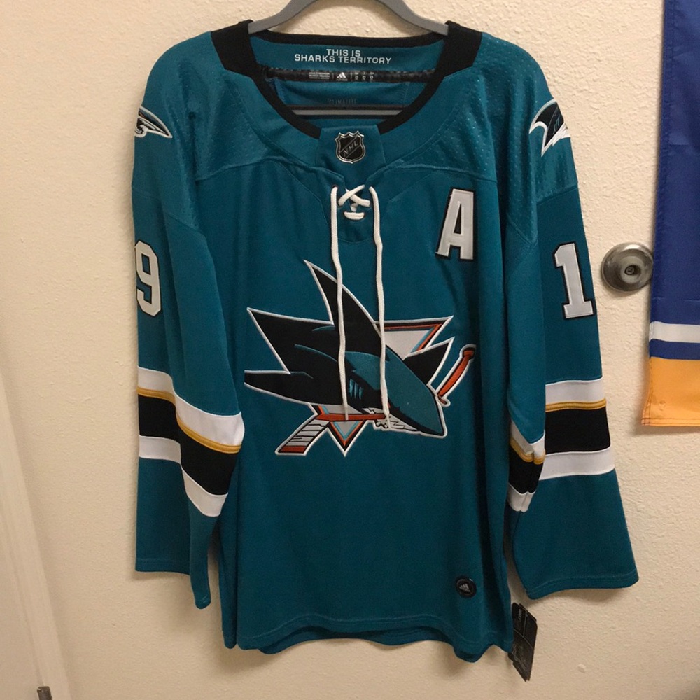 San Jose Sharks Joe Thornton Jersey